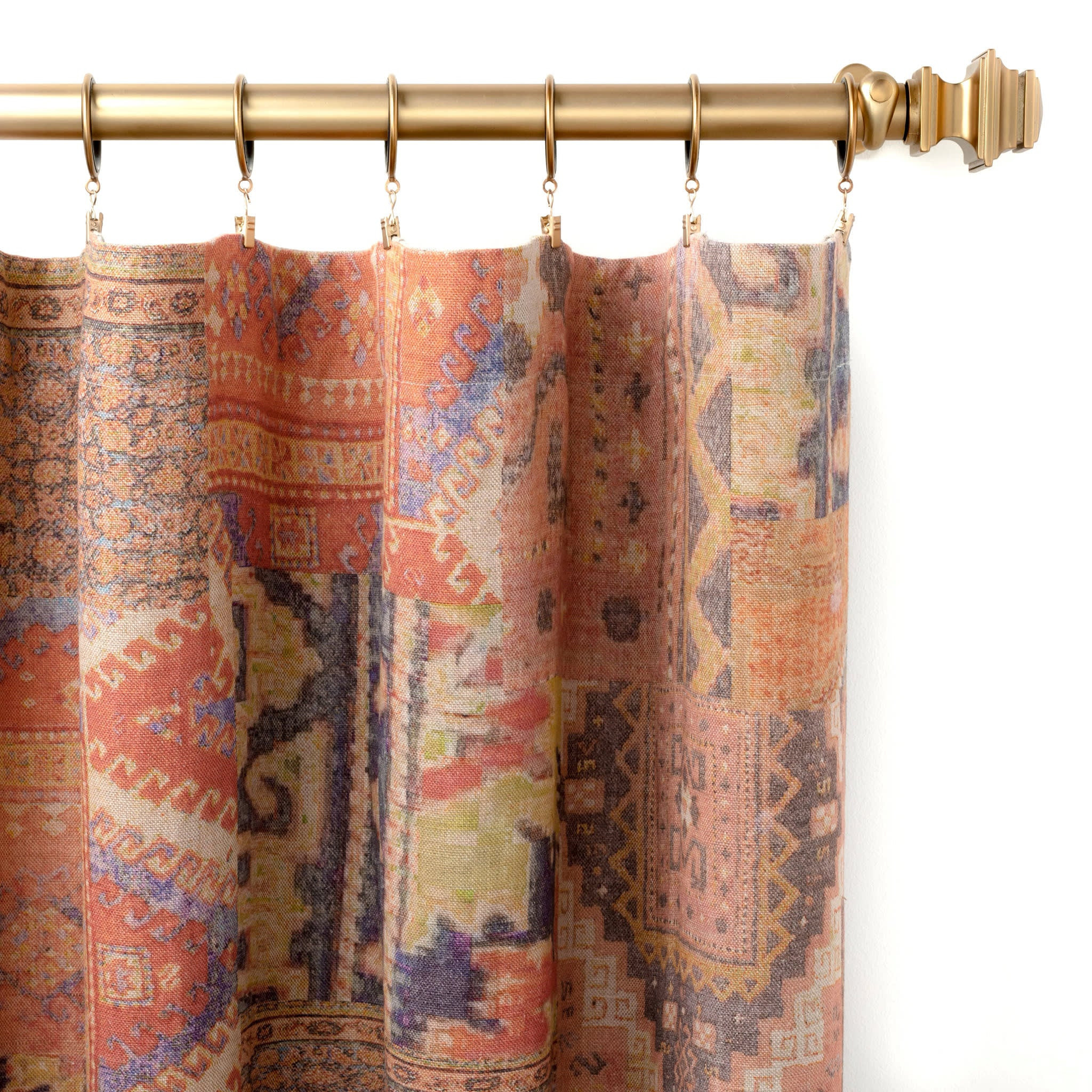 Anatolia Linen Curtain Panel - 84 | Annie Selke