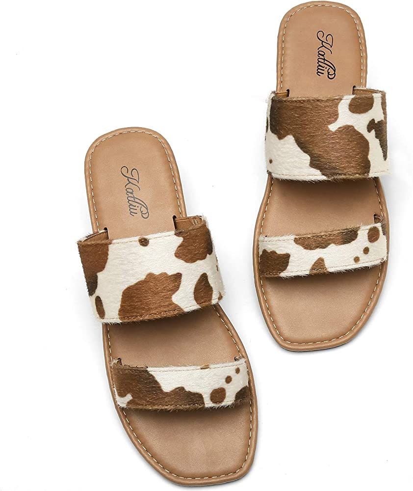 Cowhide Sandals | Amazon (US)