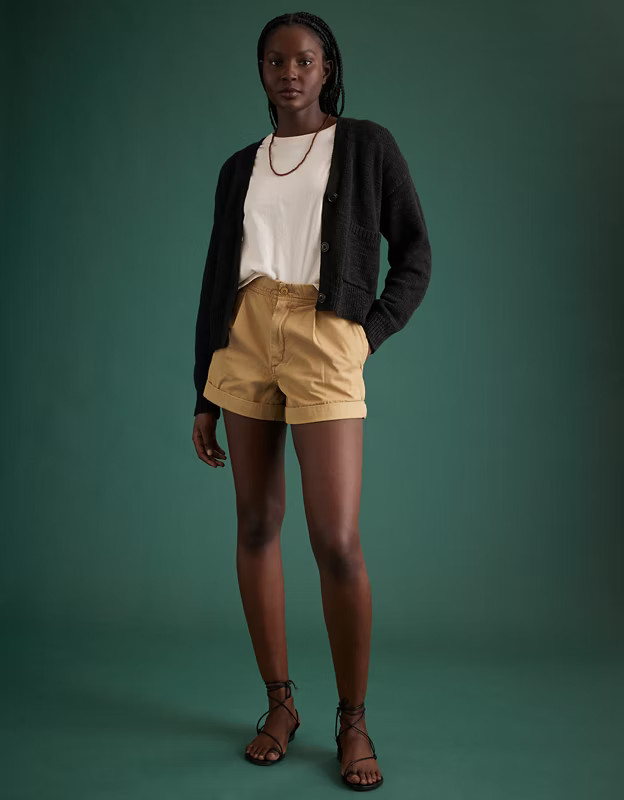 AE77 Premium Military Short | American Eagle Outfitters (US & CA)