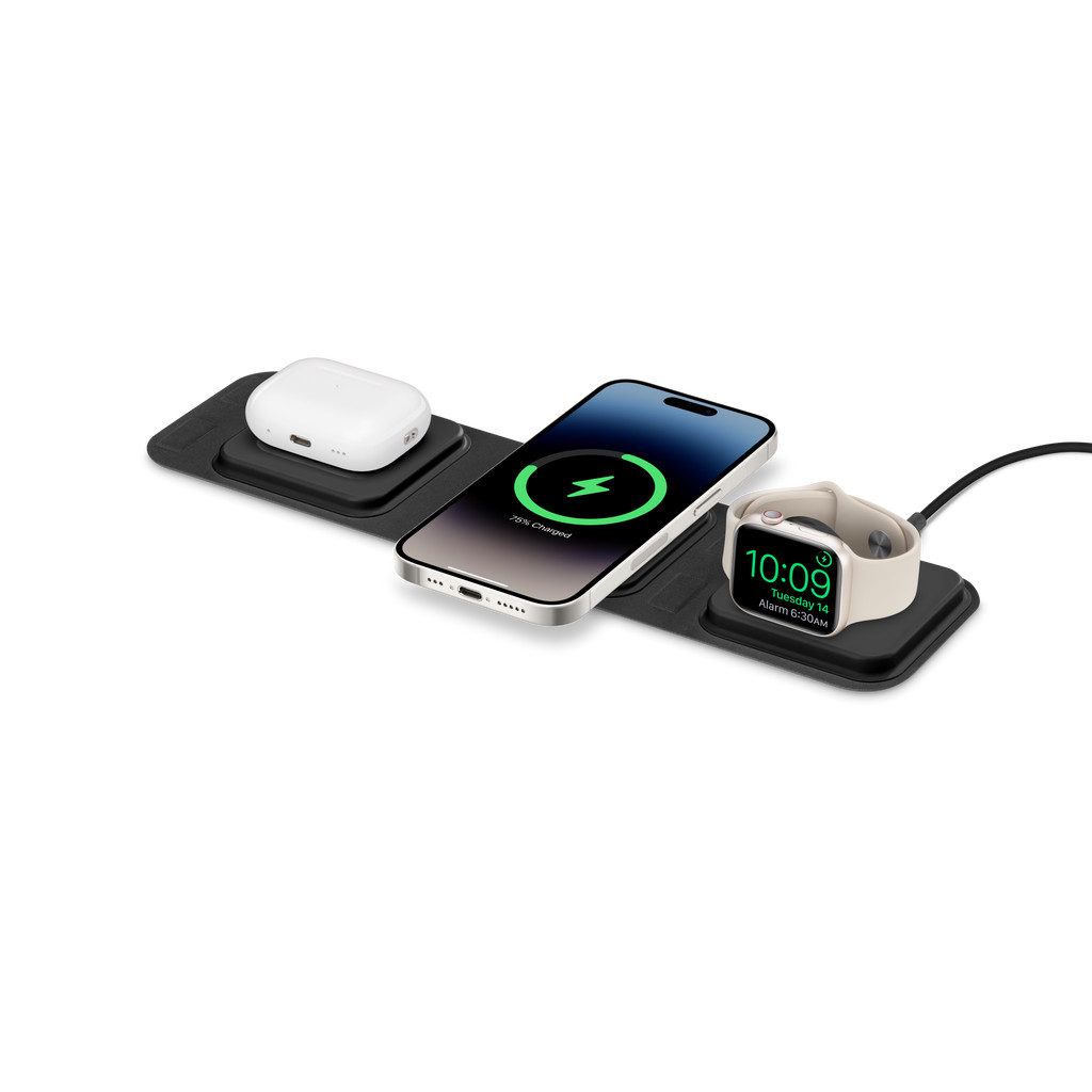 mophie 3-in-1 travel charger with MagSafe | Apple (US)