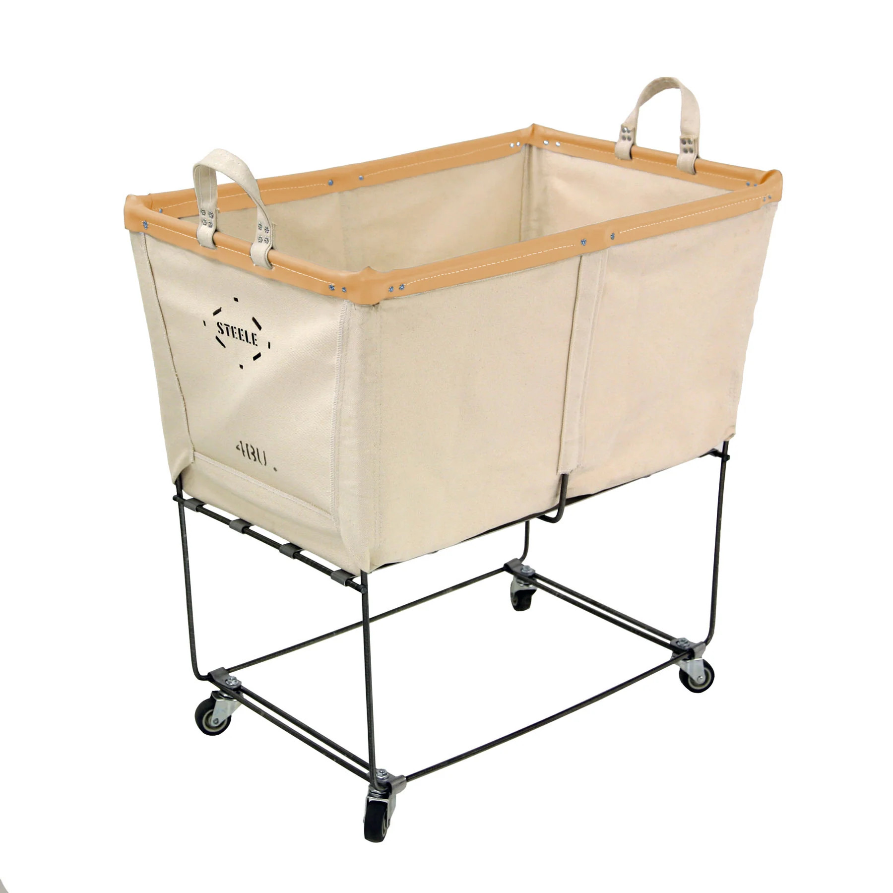 Canvas Elevated Truck - Permanent Style 4 Bu | Steele Canvas Basket Corp.