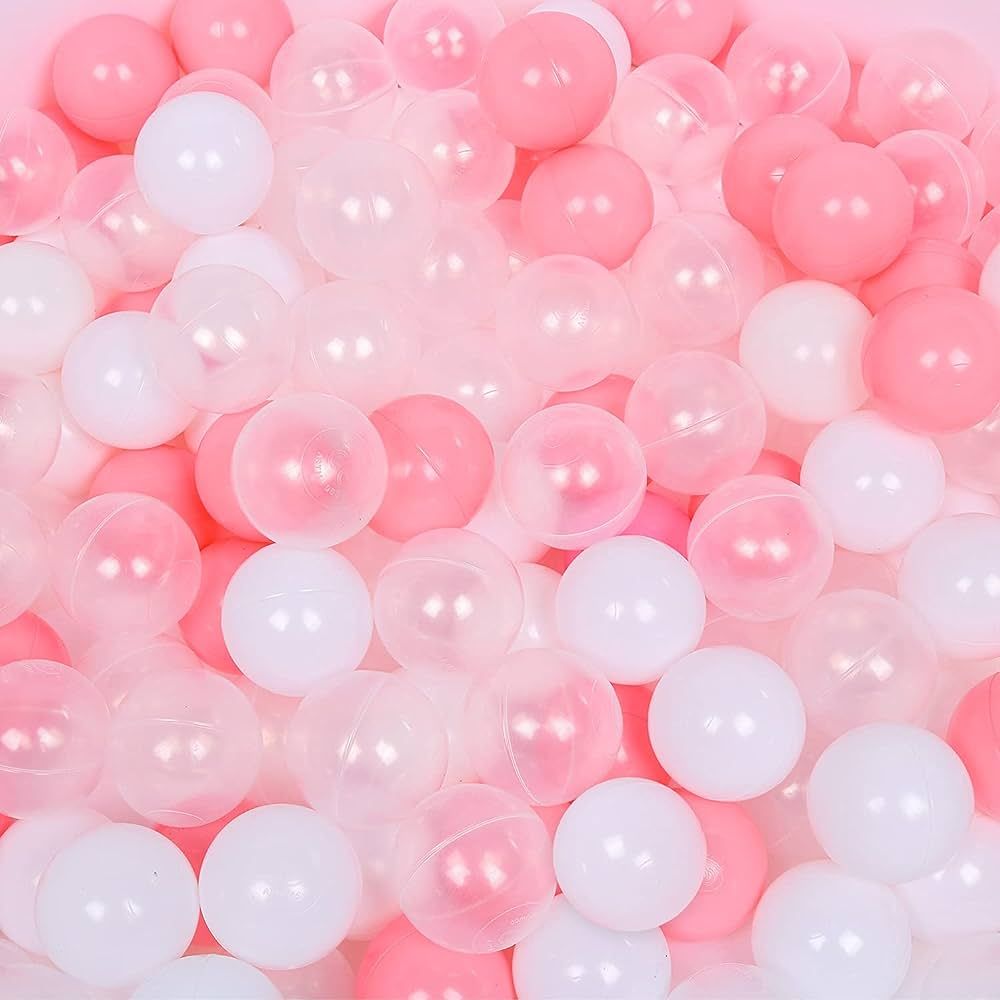 TRENDBOX Ball Pit Balls 100 - Macaron Colors Pit Balls Non-Toxic Free BPA Soft Plastic Balls for ... | Amazon (US)