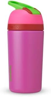 Owala Kids Flip Insulated Stainless-Steel Water Bottle with Straw and Locking Lid, 14-Ounce, Pink... | Amazon (US)