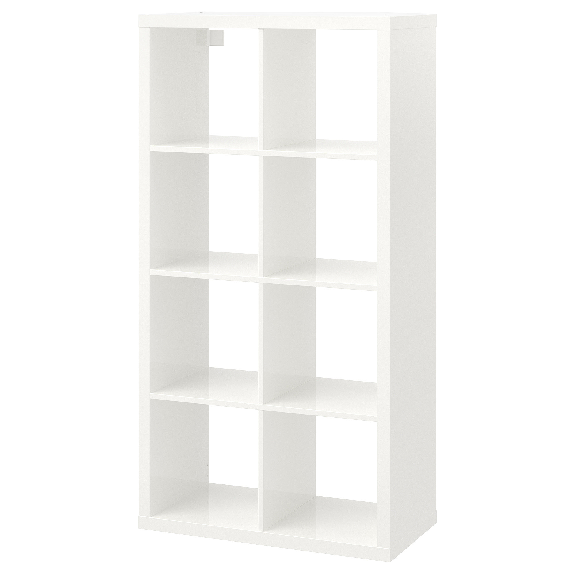 KALLAX Shelf unit, high gloss white, 30 1/8x57 5/8 " | IKEA US