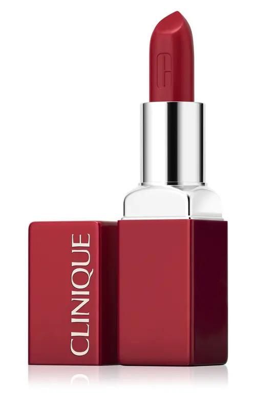Clinique Even Better Pop Lip Color Lipstick & Blush in 03 Red-Y To Party at Nordstrom | Nordstrom