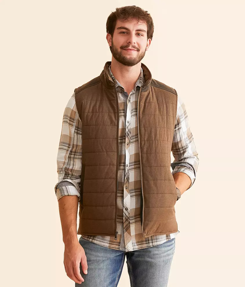 Puffer Blocked Vest | Buckle