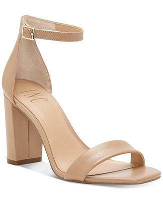 INC Women's Lexini Two-Piece Sandals, Created for Macy's | Macys (US)