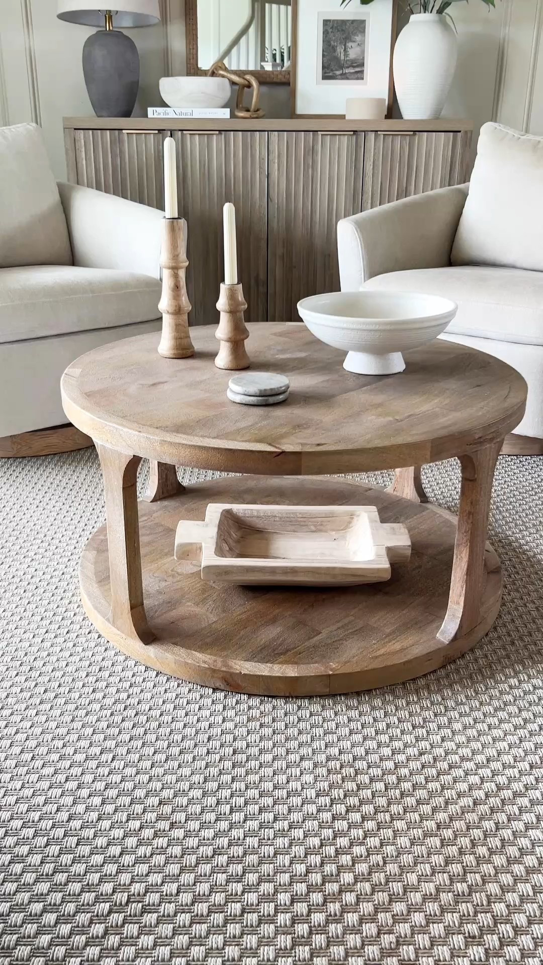 Best selling round coffee table in stock!!! I have owned this for so long, such a great designer dupe!

Chairs are sadly discontinued 

Coffee table, round coffee table, living roomm

#LTKHome #LTKSaleAlert