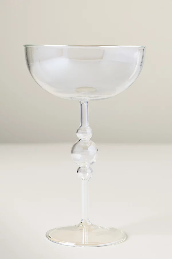 Perla Luster Coupe Glasses, Set of 4 | Anthropologie (US)