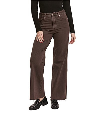 Dear John Fiona Wide Leg High Rise Cut-Off 5-Pocket Jean - 32 | Dillard's