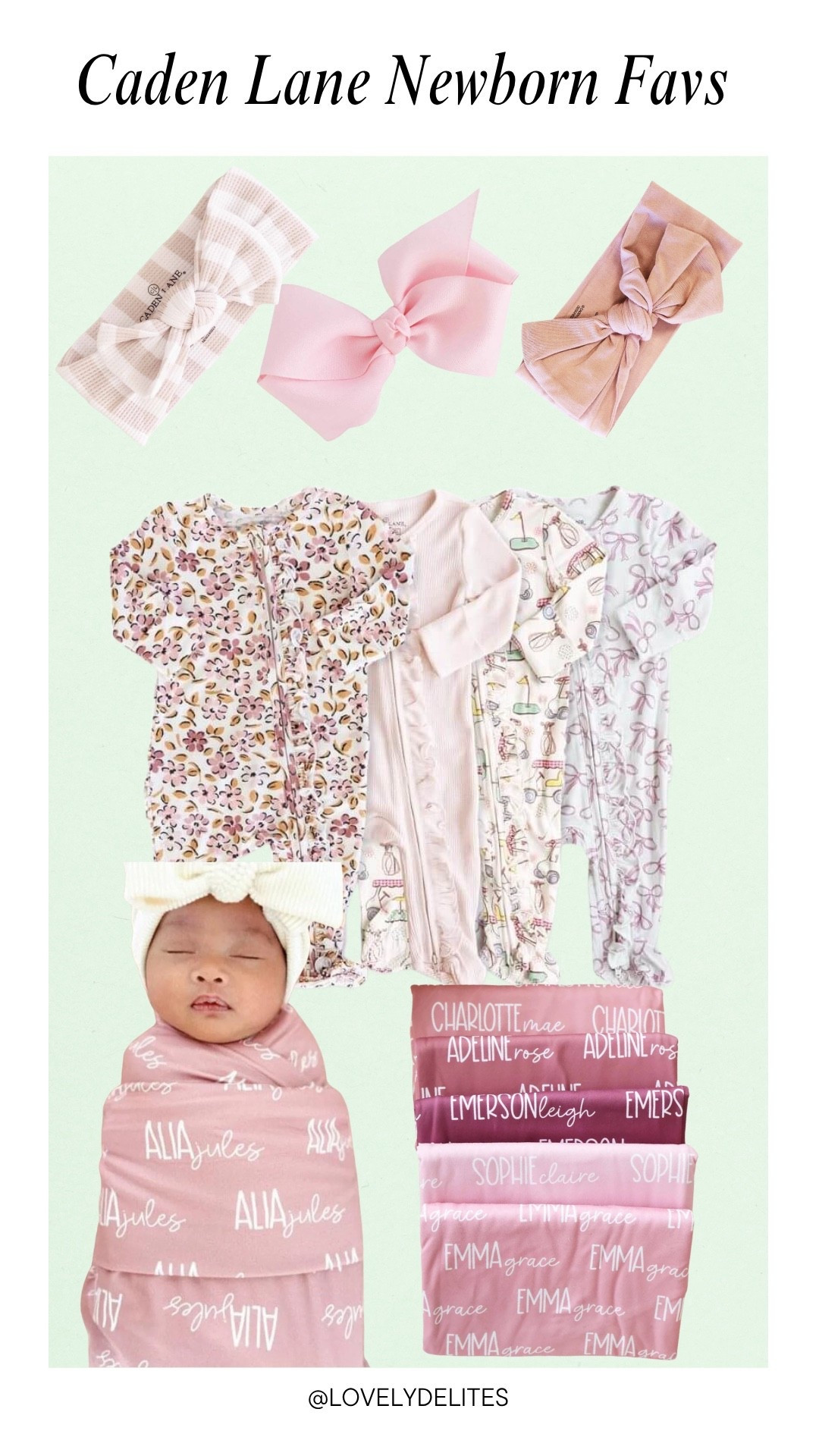 Some of our newborn favs from Caden Lane 💕

#LTKFamily #LTKFindsUnder100 #LTKBaby