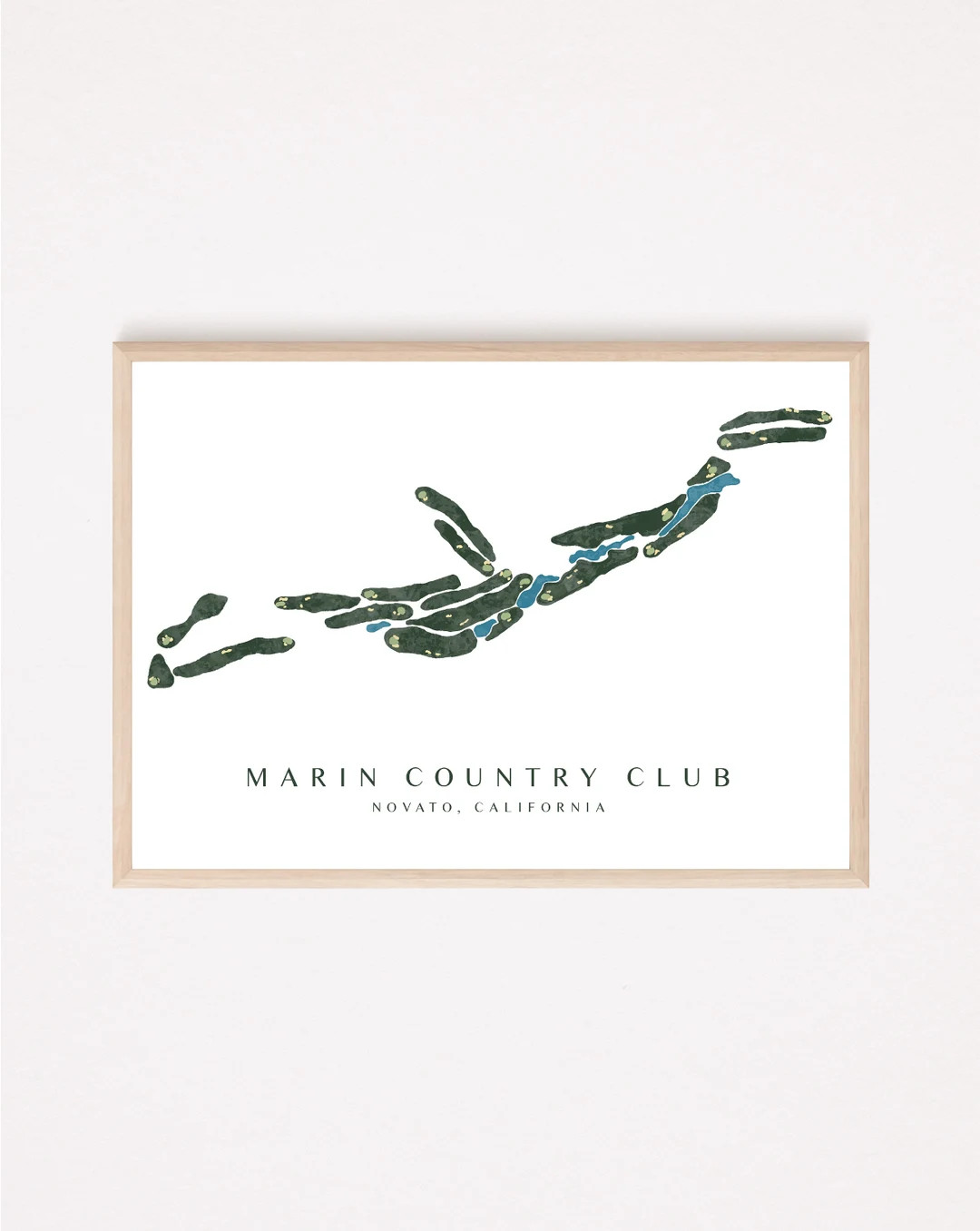 Custom Golf Course Map, Golf Gift, Golf Loving Anniversary Gift, Personalized Golf Gifts, Golfer ... | Etsy (US)