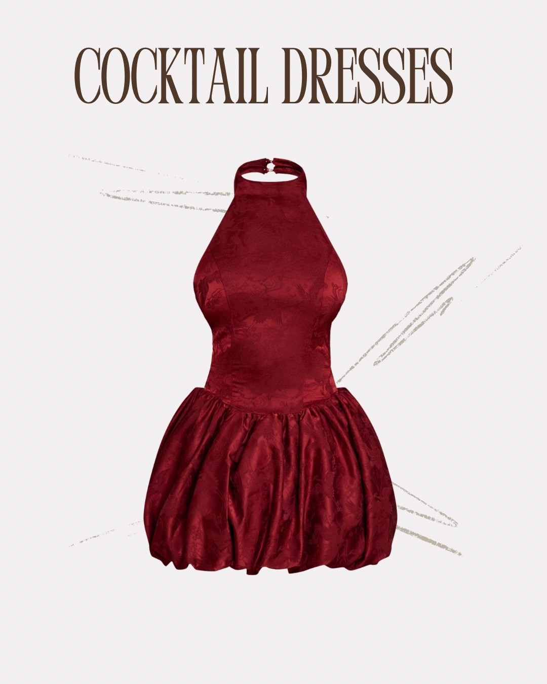 Cocktail dresses are so cute and chic for the holidays 

#LTKootd #LTKHoliday #LTKgrwm