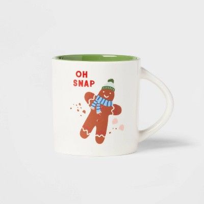 16oz Stoneware Oh Snap Mug - Wondershop&#8482; | Target