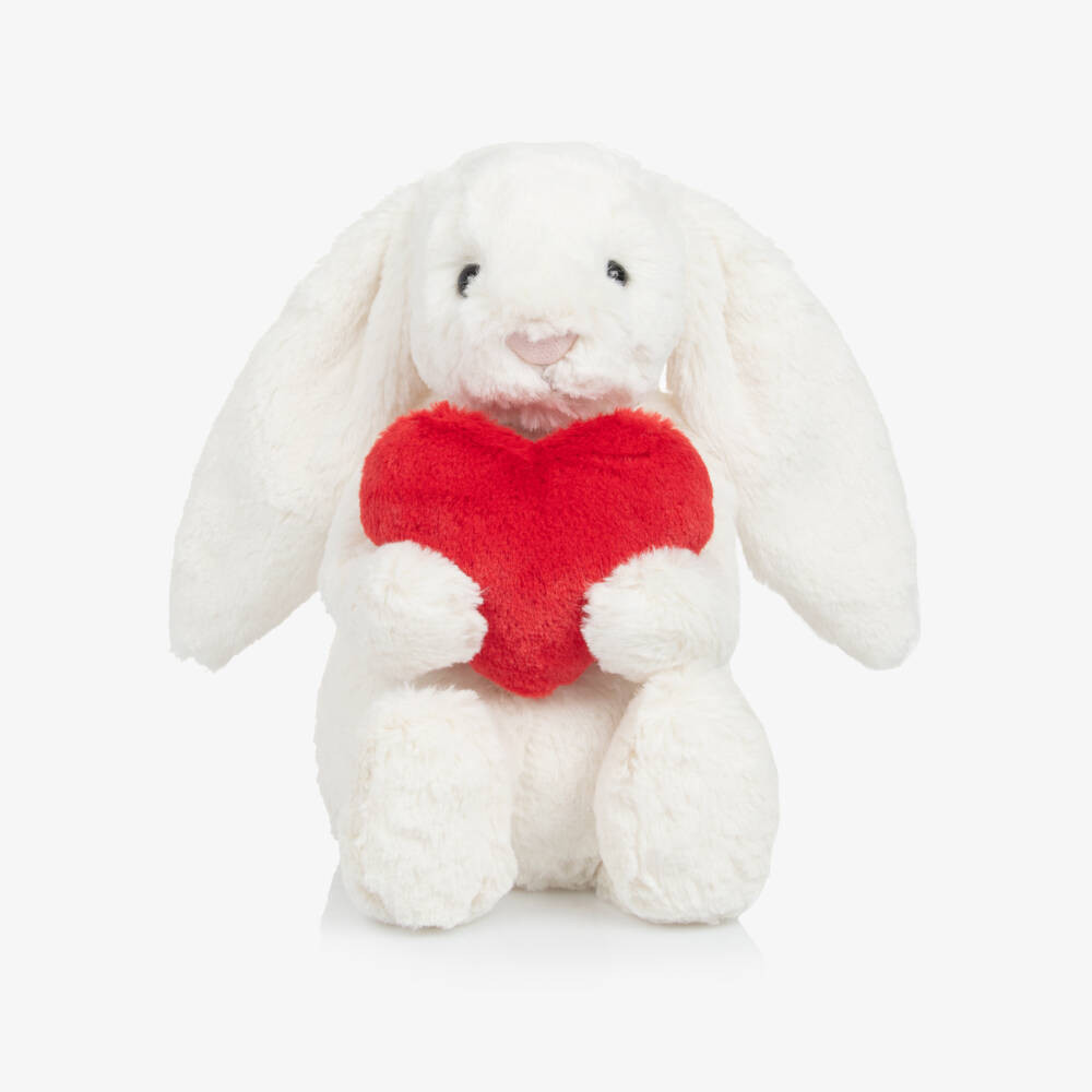 Jellycat Ivory Bashful Bunny Soft Toy (21Cm) | Childrensalon