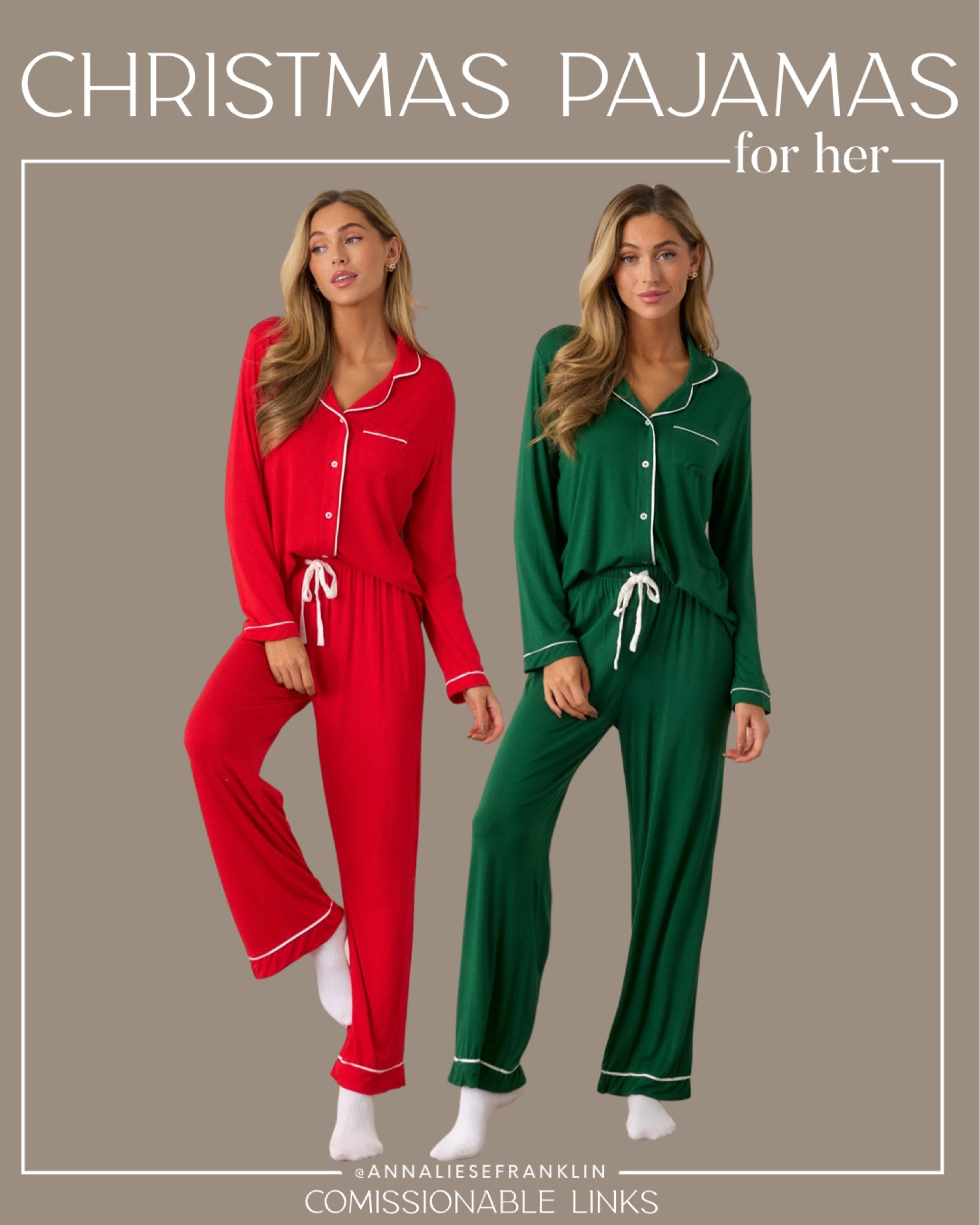 Women’s pajamas • Christmas pajamas • cozy loungewear • 

#LTKHoliday #LTKSeasonal #LTKGiftGuide