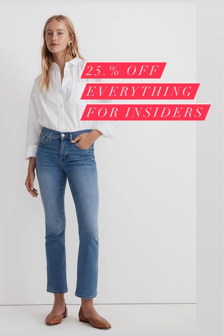 Favorite cropped jeans on sale! 

#LTKbeauty #LTKsalealert #LTKstyletip