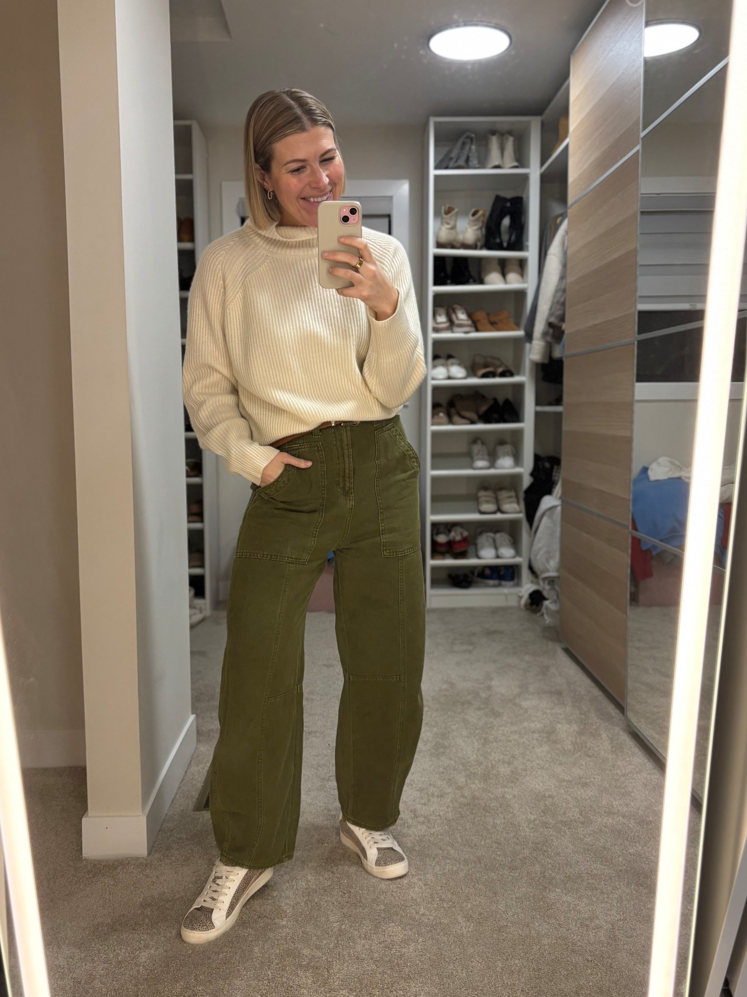 A classic sweater with a fun modern spin 

#LTKootd #LTKSeasonal