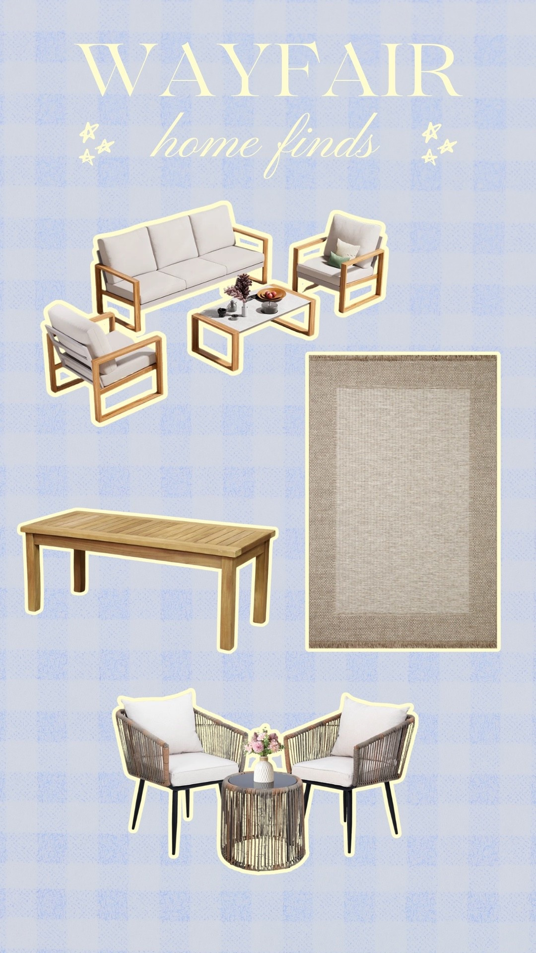 So many great outdoor furniture finds on wayfair! 

 #LTKSeasonal #LTKHome
