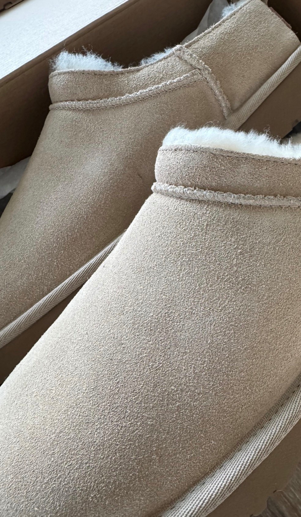 sand color Uggs