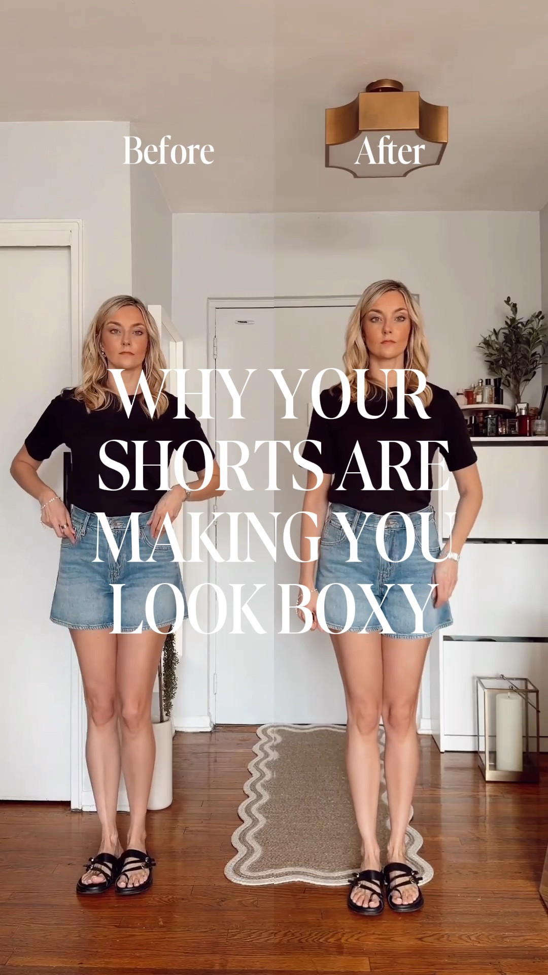 This is your reminder that the same pair of shorts can look completely different depending on how you style them. 

These Levi’s denim shorts are such a good spring-to-summer staple - and they can work on every body when styled with the right proportions.

Wearing size 26! 

outfit fixes, denim shorts outfit, outfit idea, Levi’s shorts 


#LTKFestival #LTKstorytime #LTKSeasonal