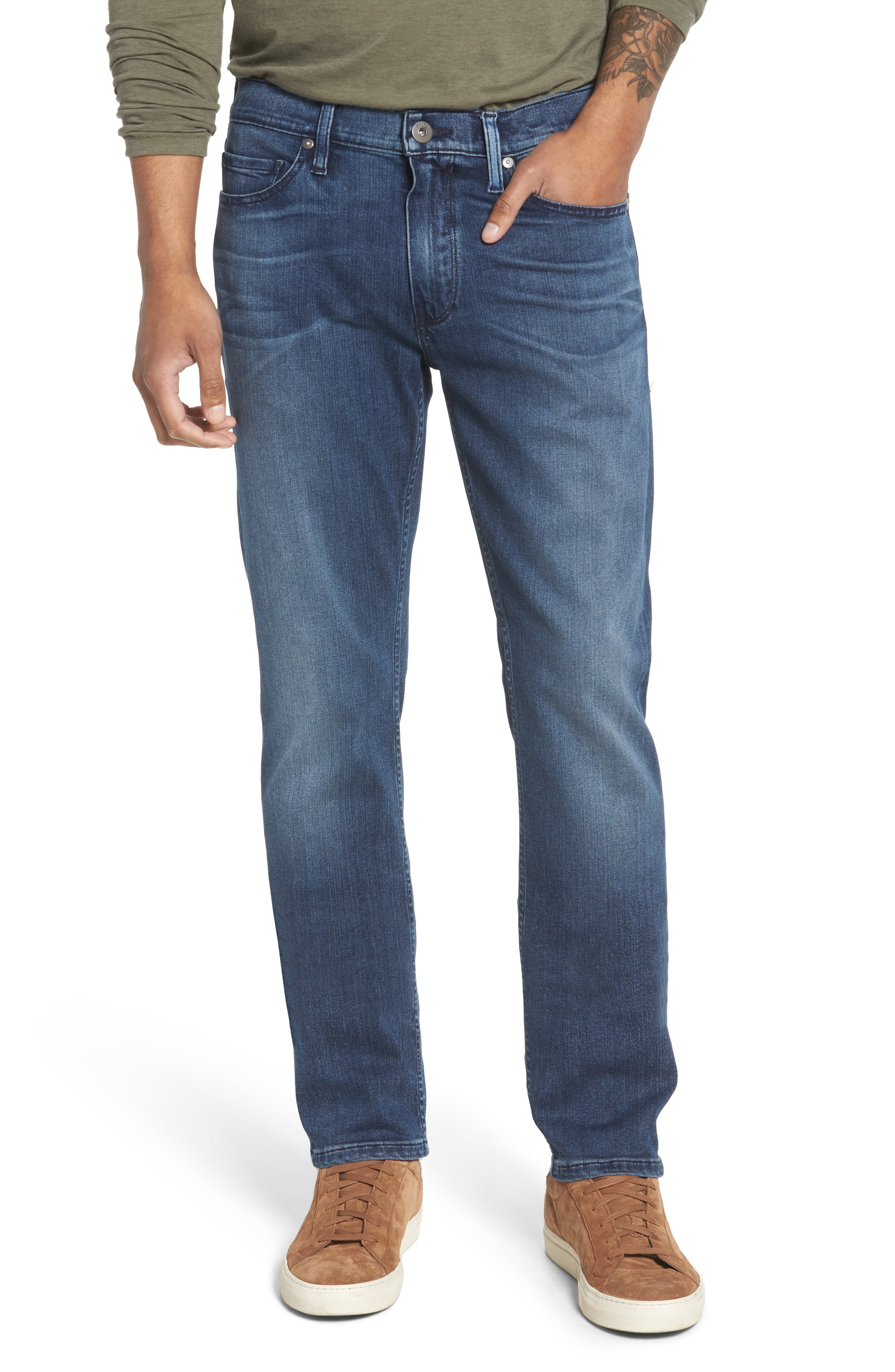 PAIGE Lennox Slim Fit Jeans (Barnett) | Nordstrom