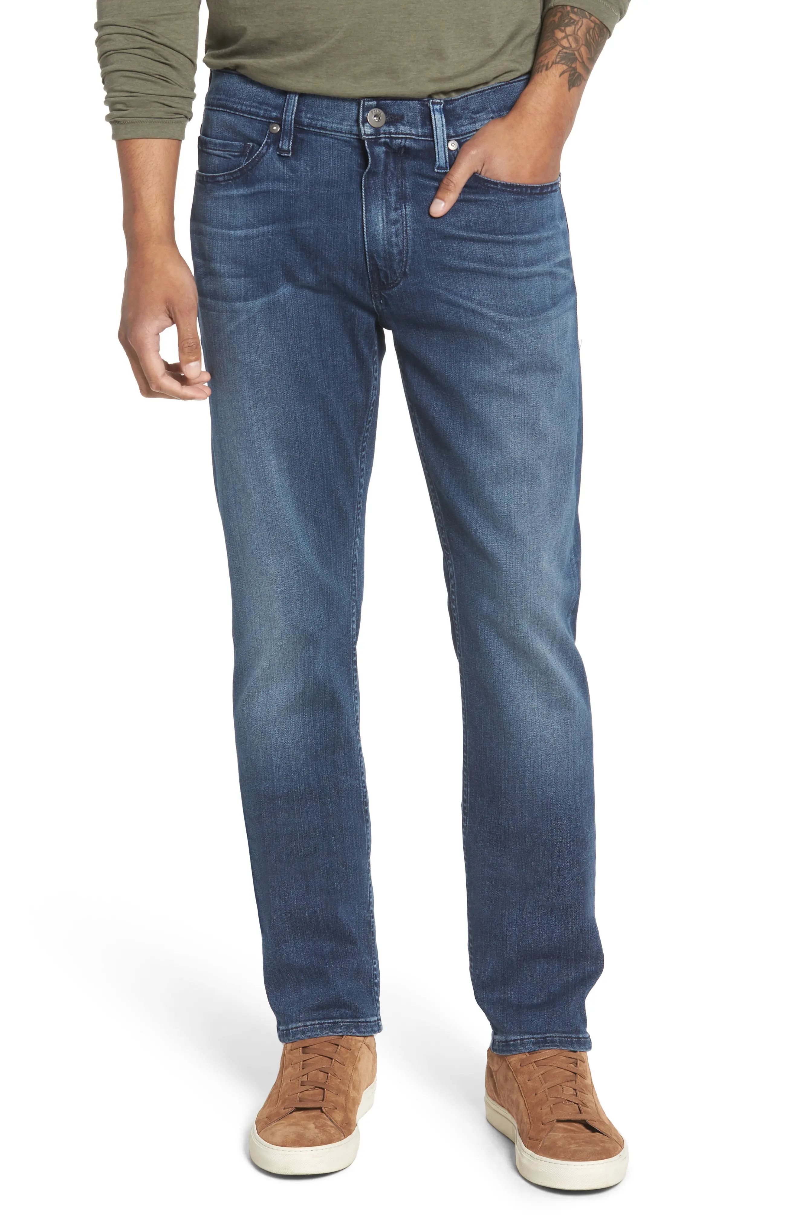 PAIGE Lennox Slim Fit Jeans (Barnett) | Nordstrom