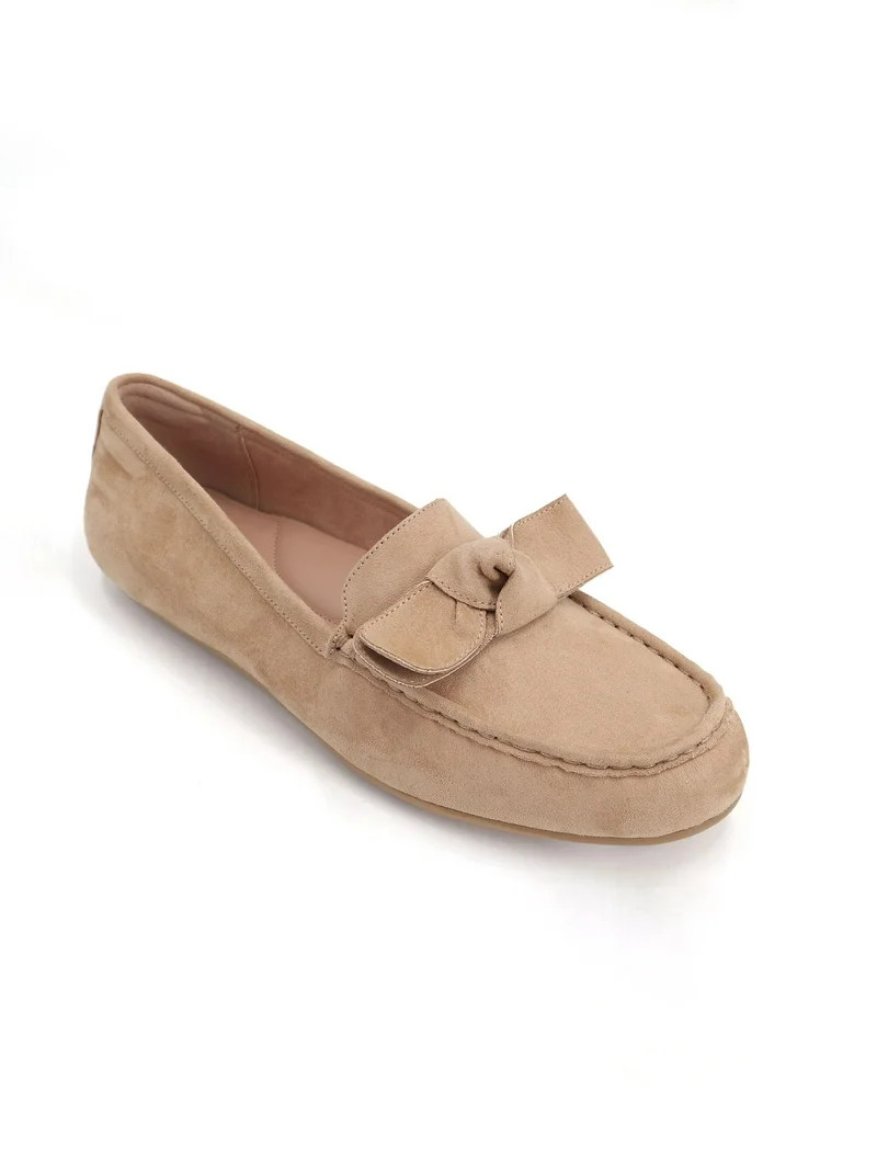 Time and Tru Women's Comfort Driving Loafers, Wide Width - Walmart.com | Walmart (US)