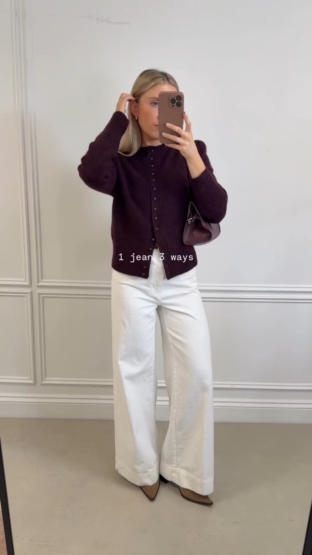1 Jean 3 ways, they’re the perfect fit I’ll be wearing with everything @mintvelvet which is your fave?