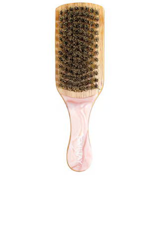 Emi Jay Mini Boar Bristle Brush in Pink Chantilly from Revolve.com | Revolve Clothing (Global)