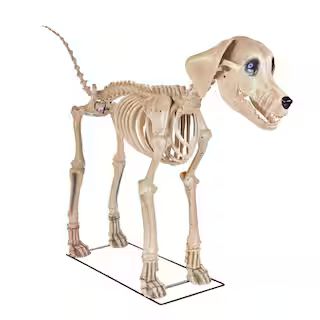 Home Accents Holiday 7 ft. Skelly's Dog 24SV24171 - The Home Depot | The Home Depot