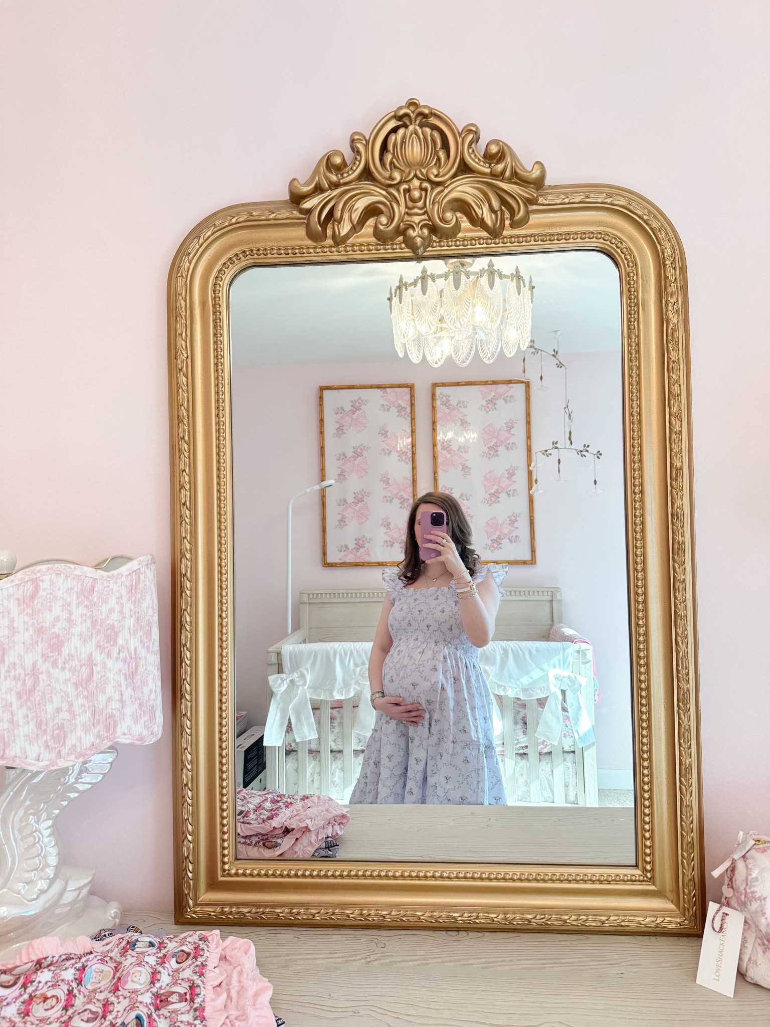 •New mirror selfie location unlocked 🔓🤰🏻💜• 

#LTKBaby #LTKBump