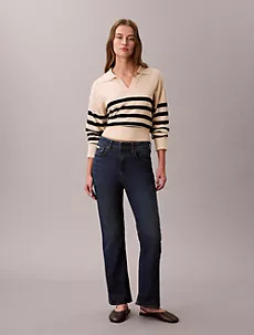 High Rise Cropped Flared Jeans | Calvin Klein | Calvin Klein (US)