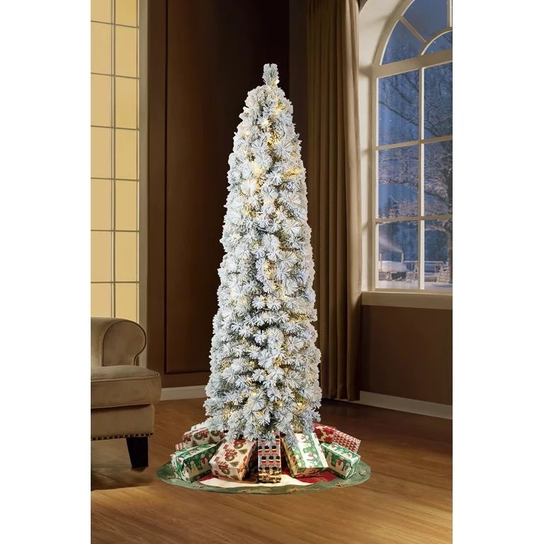 7' Artificial Colorado Christmas Tree, Pre-Lit with 190 Warm White LEDs, by Holiday Time | Walmart (US)