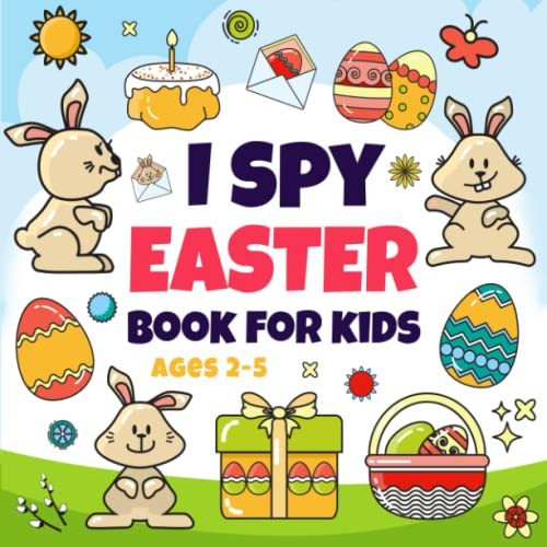 Easter Basket Stuffer: I Spy Easter Book For Kids Ages 2-5: A Cute Picture Book with Fun Interactive Guessing Games for Toddlers and Preschoolers | Easter Gifts For Kids | Amazon (US)