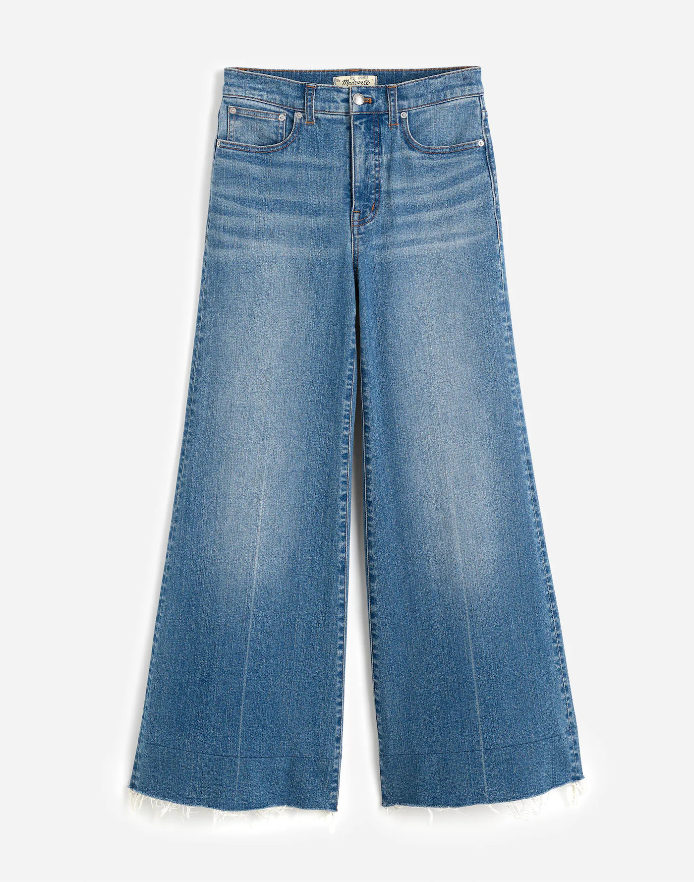 Flared Wide-Leg Crop Jeans | Madewell | Madewell