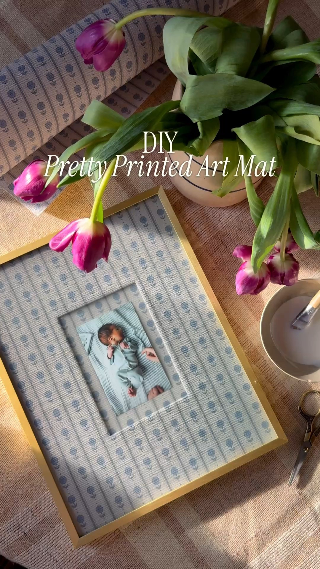 Sweet little Mom’s Day project using wallpaper and Mod Podge. These frames with a thick mat work great!

#LTKMothersDay