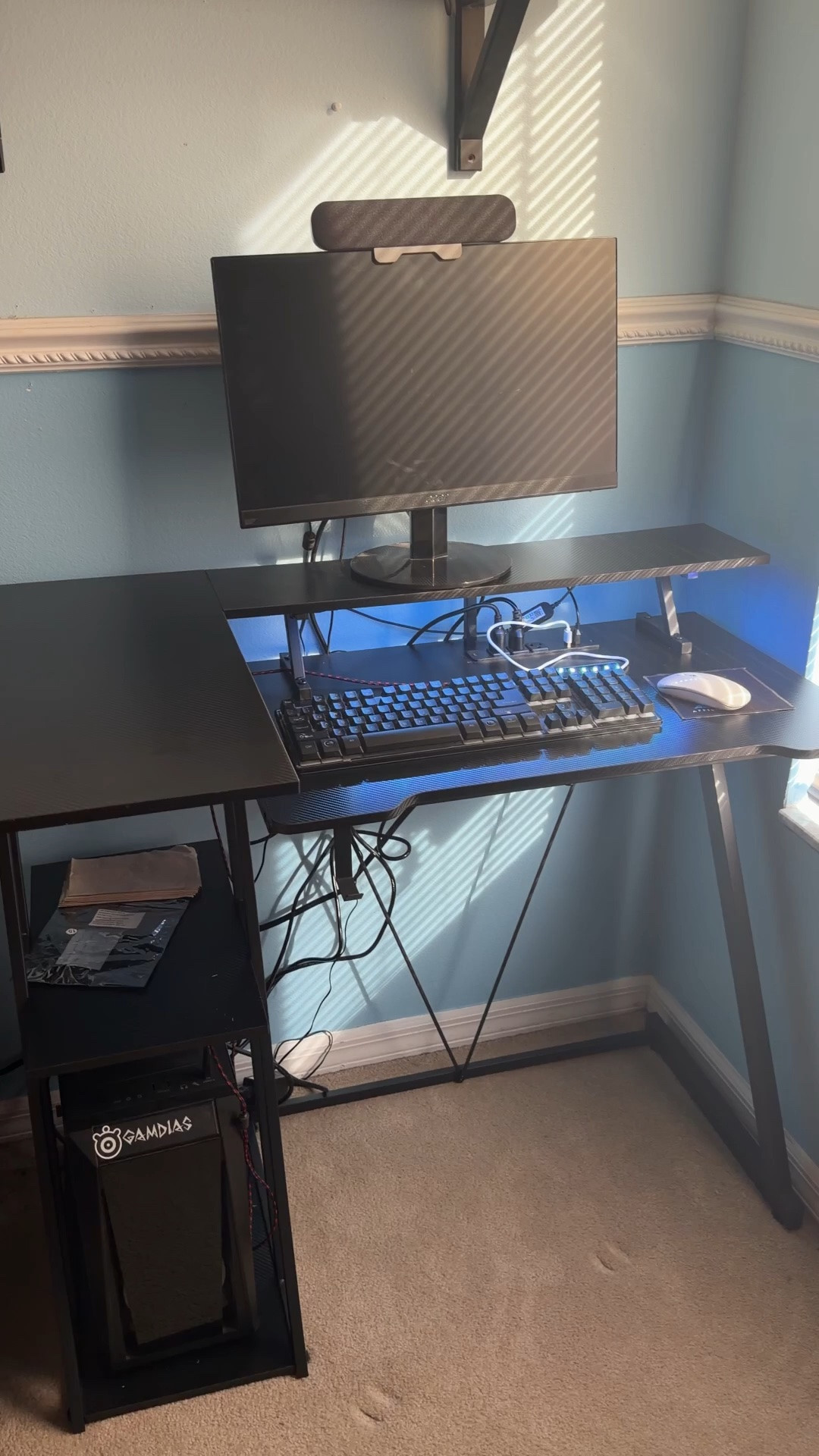 Just $72! You have to put it together yourself. It comes with everything you need to do so. It will take an hour or so - depending on your skills set or lack thereof lol. Totally worth it though! Also comes in white and pink.

#gamingdesk #deskforteens #desk #boysroom #boysdesk

#LTKSaleAlert #LTKMens #LTKHome
