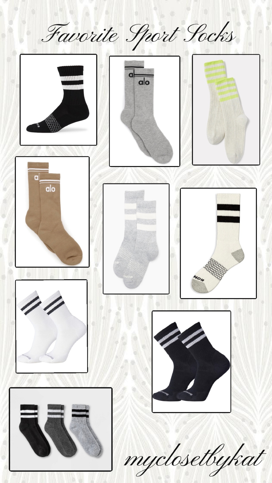 Favorite Sport Socks…

Stripe socks. Tube socks. Athletic socks. Sport socks.  Dad socks. Basketball socks.  Bombas. Smartwool. Alo Yoga. ALO. Target finds. Target style.  Evereve. 

#LTKstyletip #LTKunder50 #LTKFind