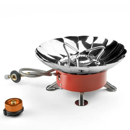 Odoland Portable Collapsible Windproof Outdoor Backpacking Camping Stove Withpiezo Ignition | Walmart (US)