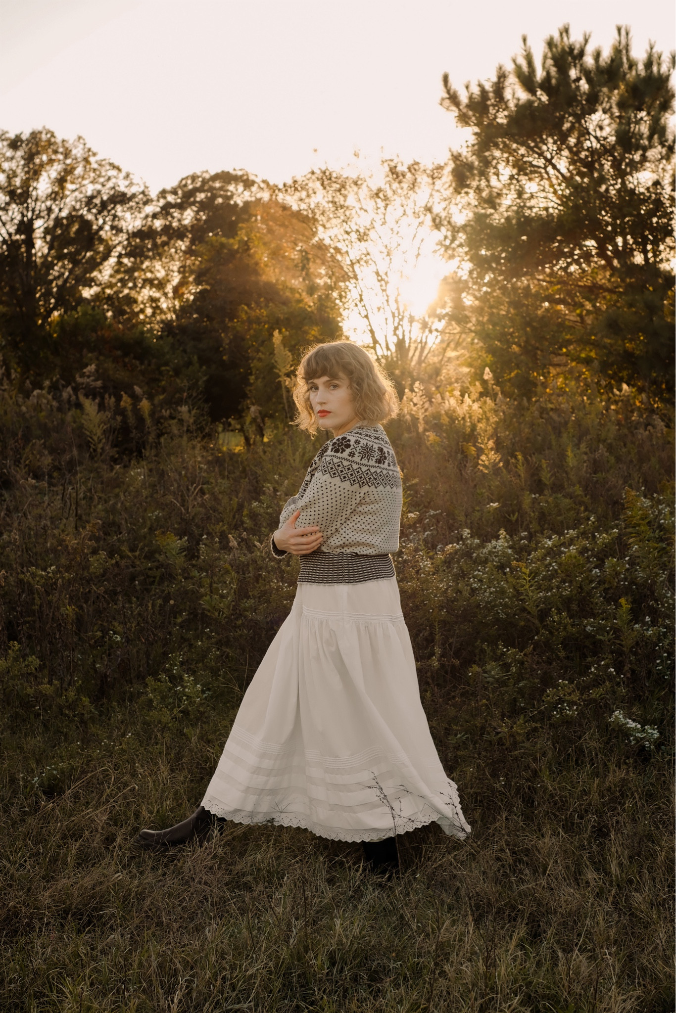 Evening walk in a cozy knit 🧶🧣

#LTKSeasonal #LTKHoliday