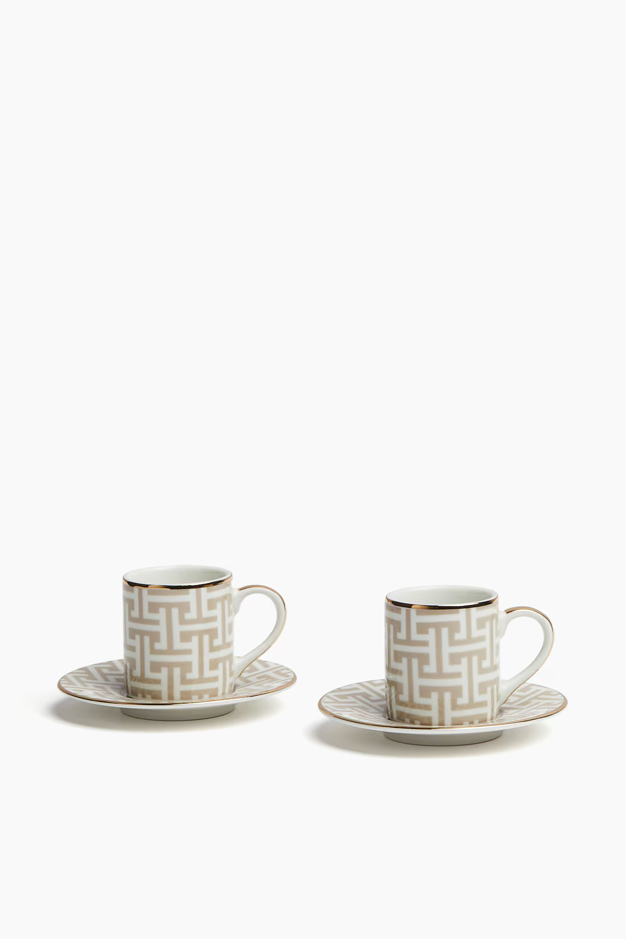 2-pack Espresso Cup and Saucer | H&M (US + CA)