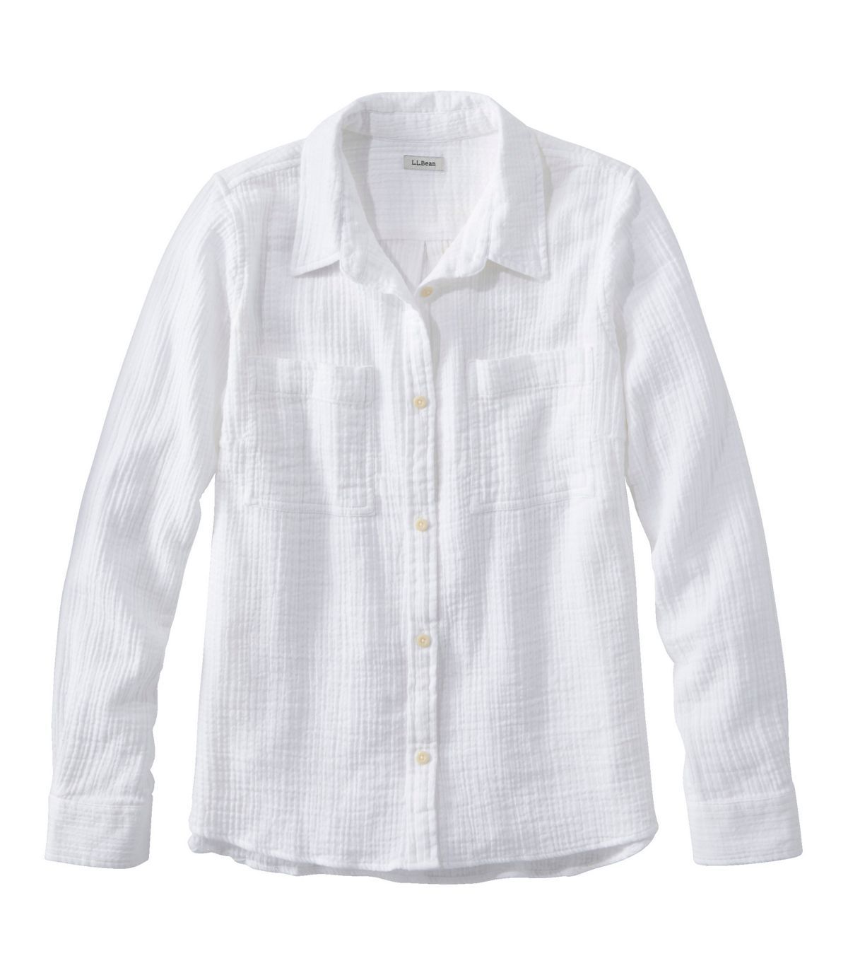 Women's Cloud Gauze Shirt, Long-Sleeve | Shirts & Button-Downs at L.L.Bean | L.L. Bean
