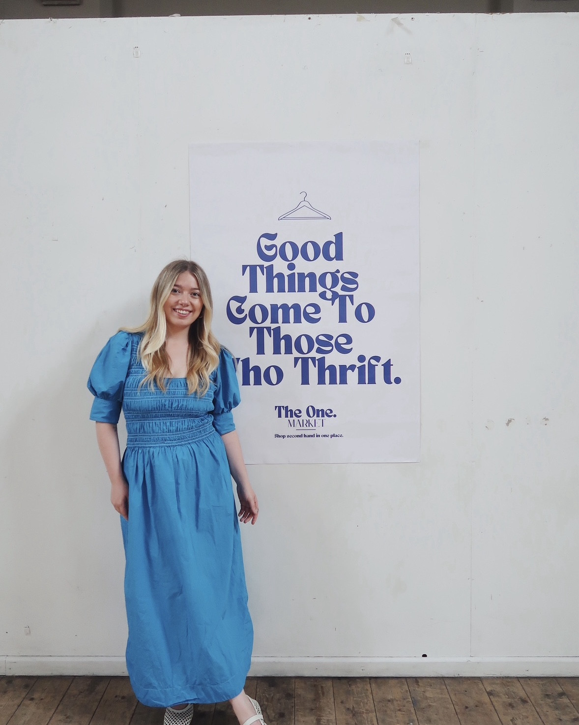 The most perfect summer dress ❤️ #summerdress #summeroutfit #bluedress