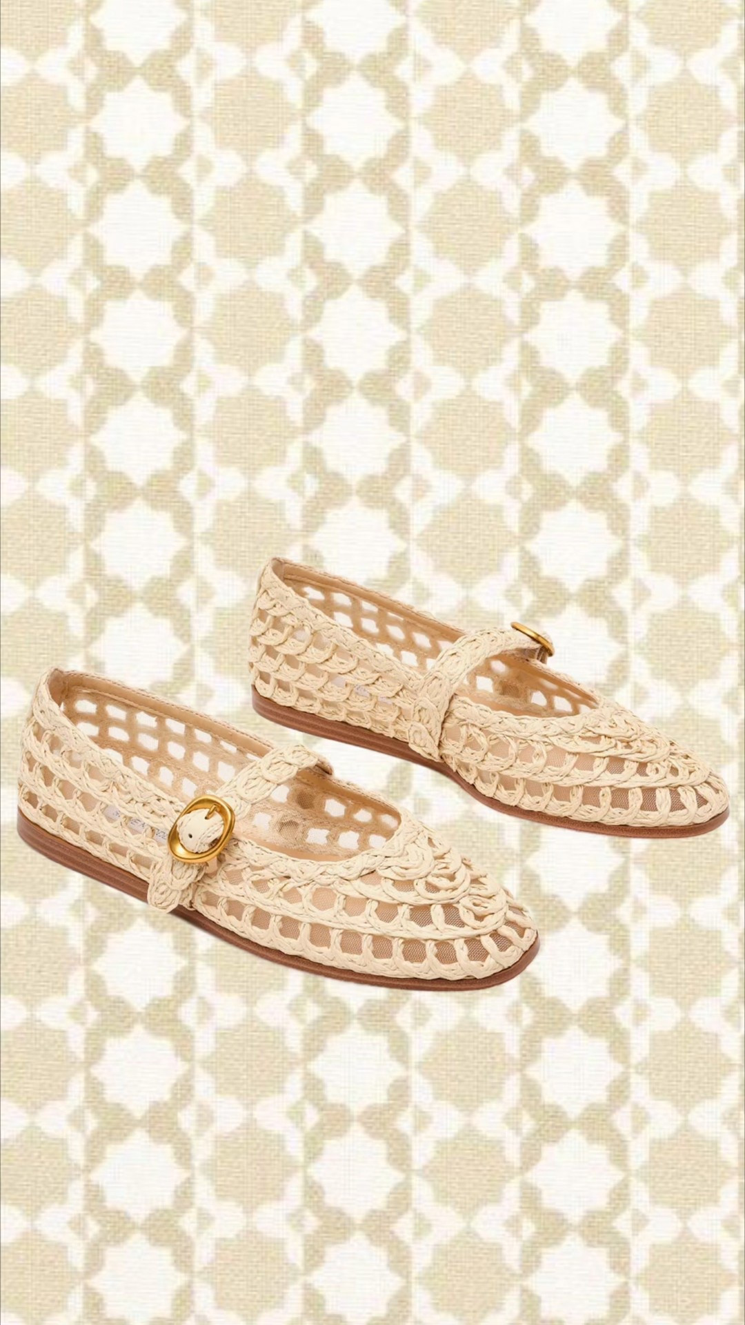 Lightweight woven flats with an airy feel and soft neutral tone. Easy to slip on, comfortable for all day, and perfect for warm weather outfits that don’t need much effort.

#LTKootd