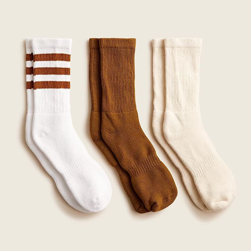 Darryl Brown™ DB socks three-pack | J.Crew US