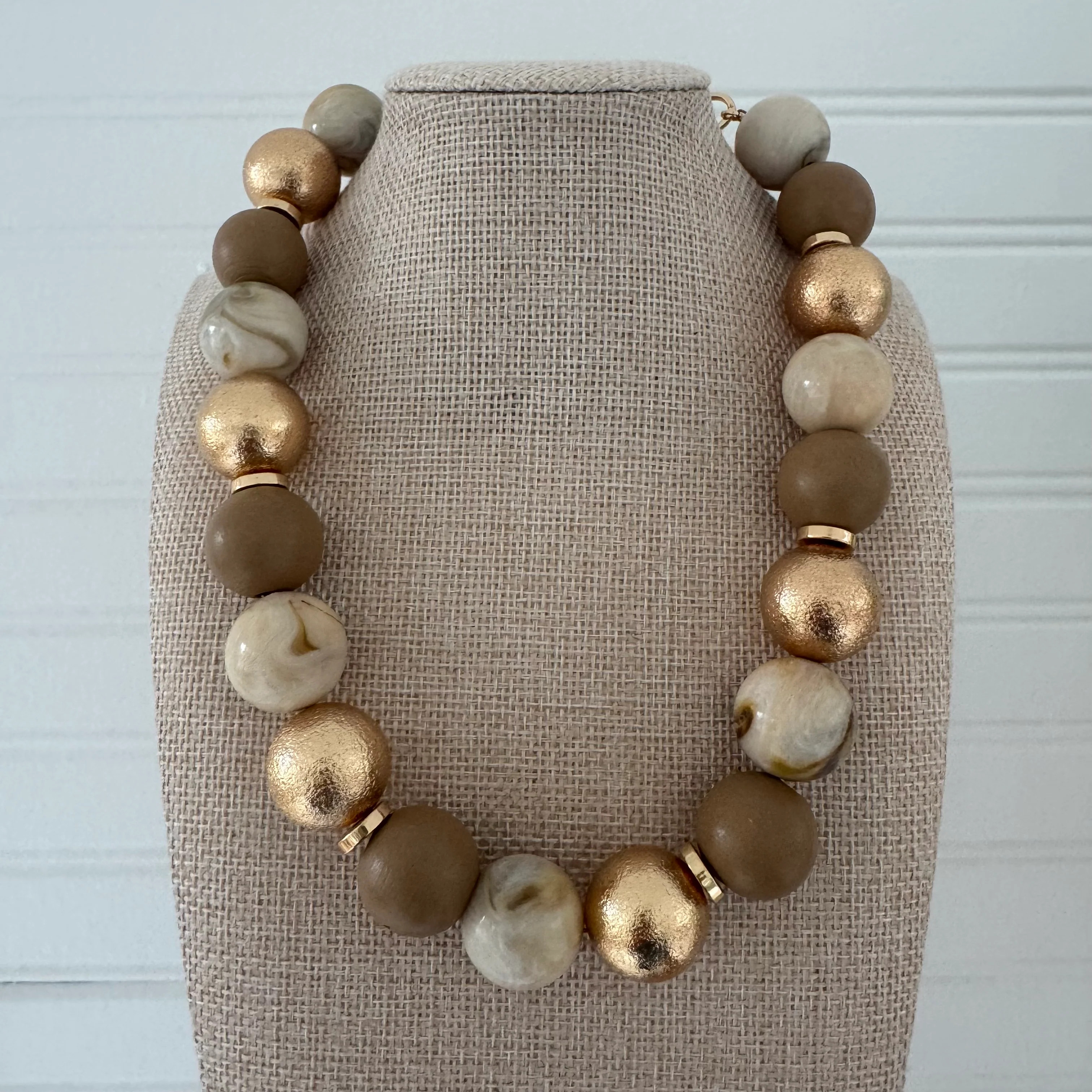 Golden Sandstone Necklace | Erin McDermott Jewelry