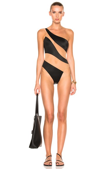 Snake Mesh Mio Swimsuit | FWRD 