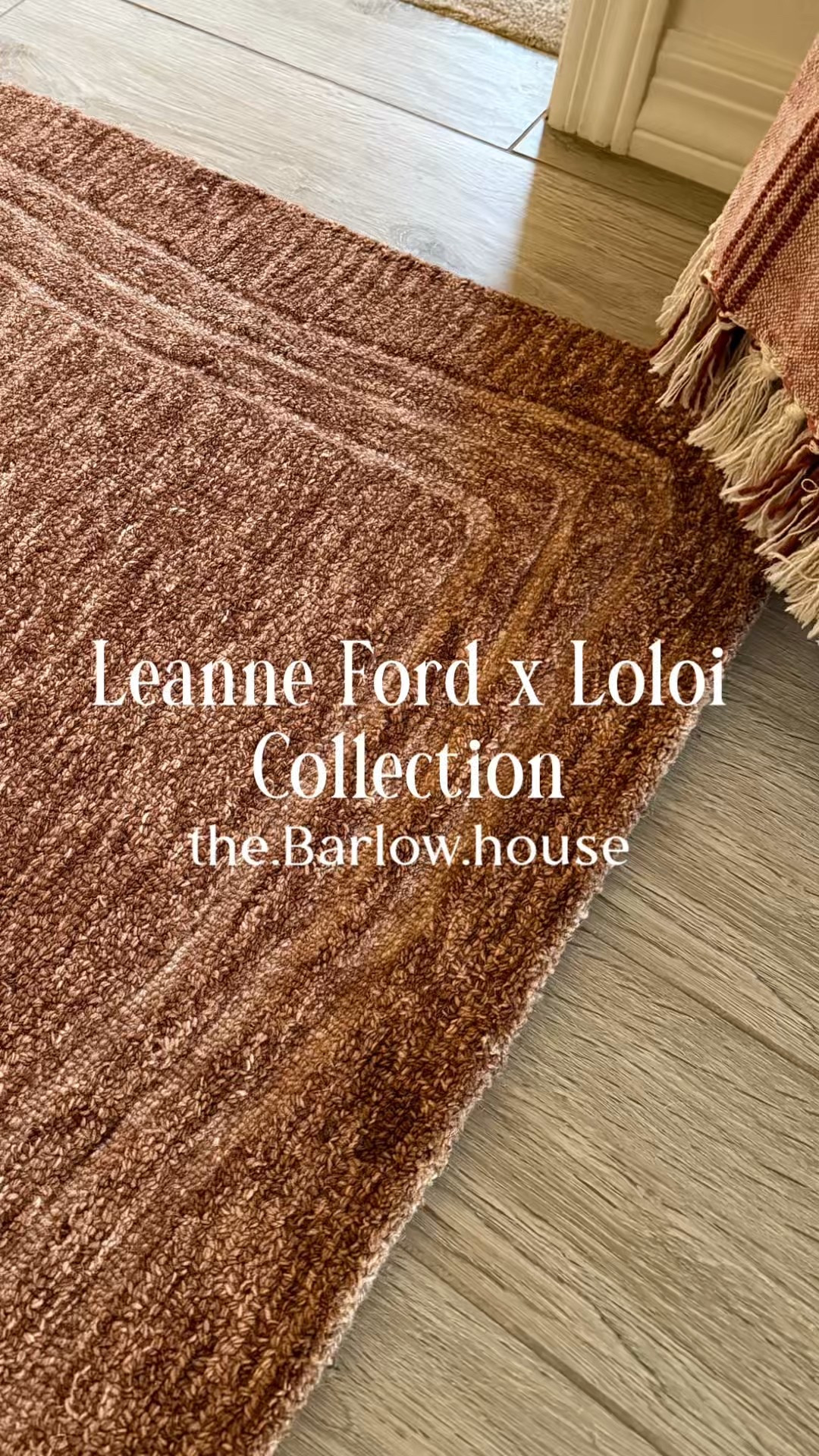 Have you heard about the first ever Leanne Ford x Loloi Collection? The inspiration for the collection comes from the characters of The Secret Garden 🥀 The Craven rug in Spice and Rose is perfect in my entryway! Its a beautiful compliment to my home office makeover! The rose & spice space-dyed wool yarn creates a beautiful heathered effect. The waved edge design, gives it a relaxed boho look, and the soft touch under your feet, is accomplished with each wool strand hand hooked to create different levels of dense piles. 

Rug Details:
Craven CVN-02 Spice/Rose Wool Handmade Area Rug
Size: 5’ x 7’6”
(Gifted)

@leannefordinteriors @loloirugs 
#leannefordxloloi 


#LTKStyleTip #LTKHome #LTKFamily