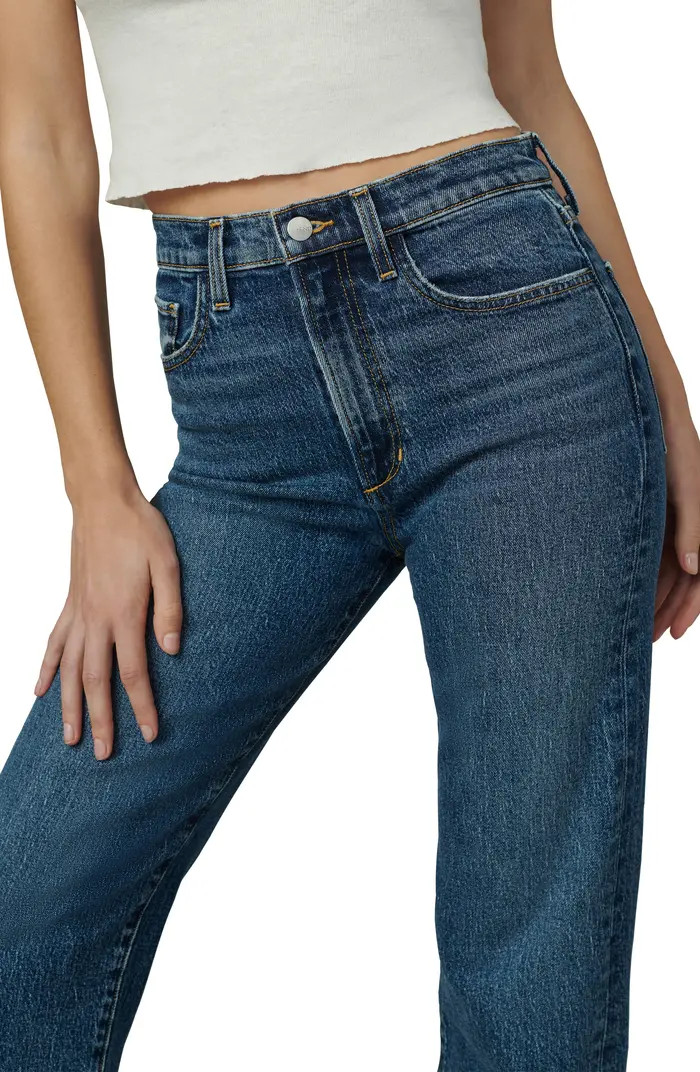 The Margot High Waist Ankle Relaxed Straight Leg Jeans | Nordstrom Rack